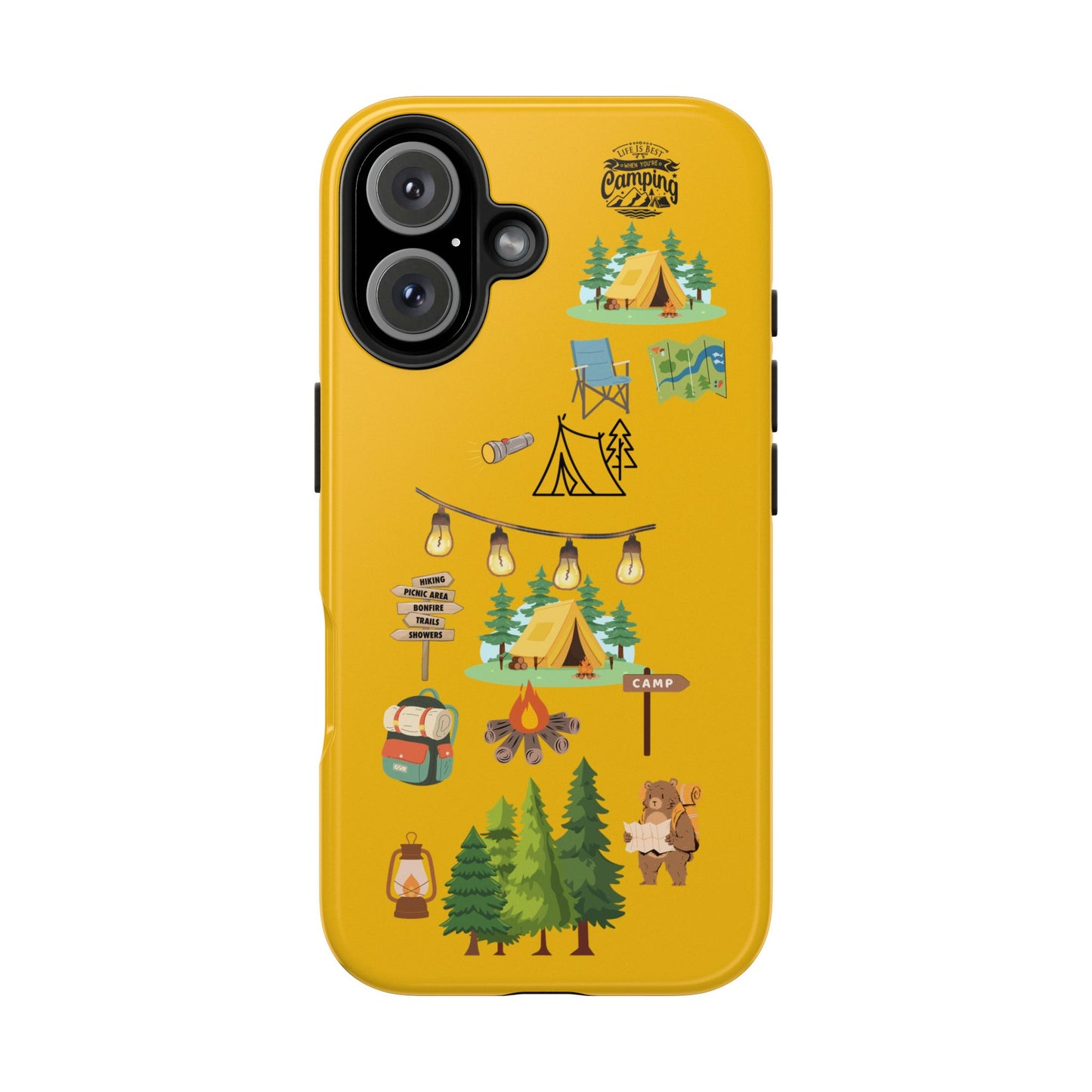 Adventure Vibe Tough Phone Case with Nature Designs