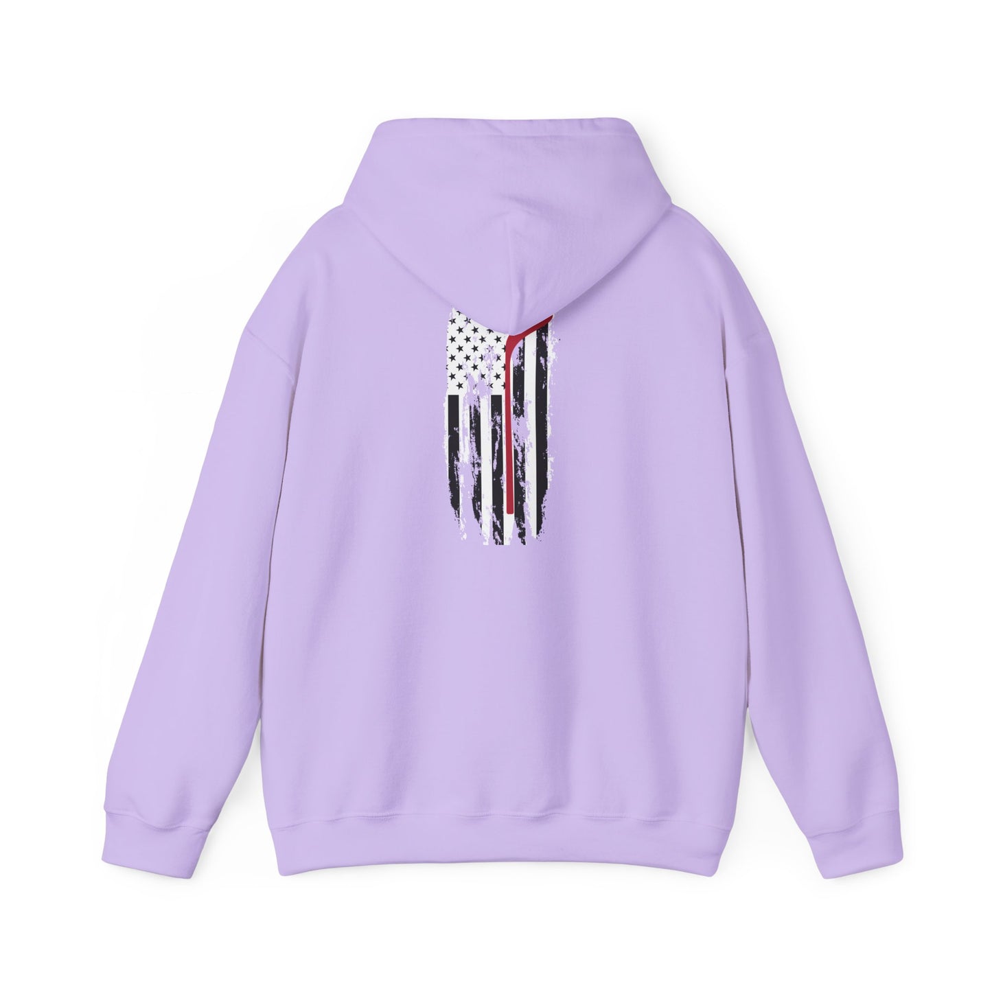 Hockey America Dad Unisex Hooded Sweatshirt - Patriotic Sportswear