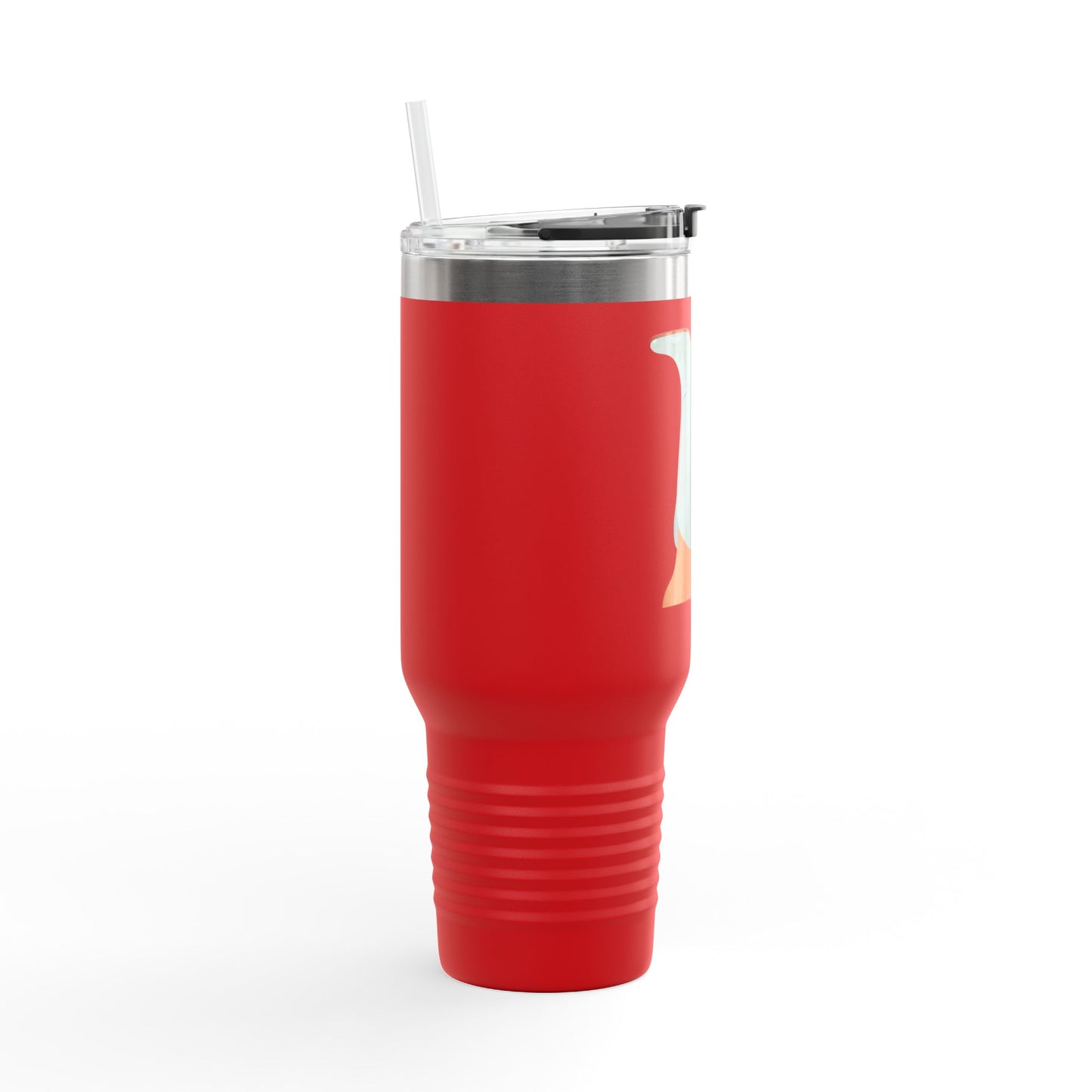 Chic Cowgirl Boots Insulated Travel Mug - 40oz with Fun Leg Graphic