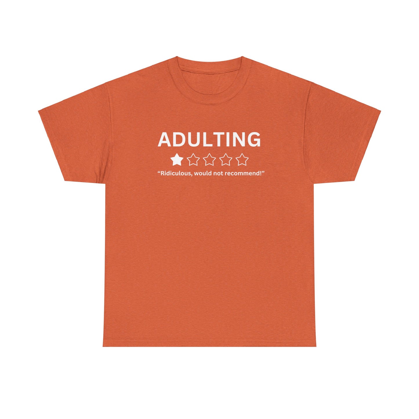 Humorous Adulting Tee, Funny Gift for New Adults, Black Graphic Tee, Casual Wear, Perfect for Birthdays, Graduation