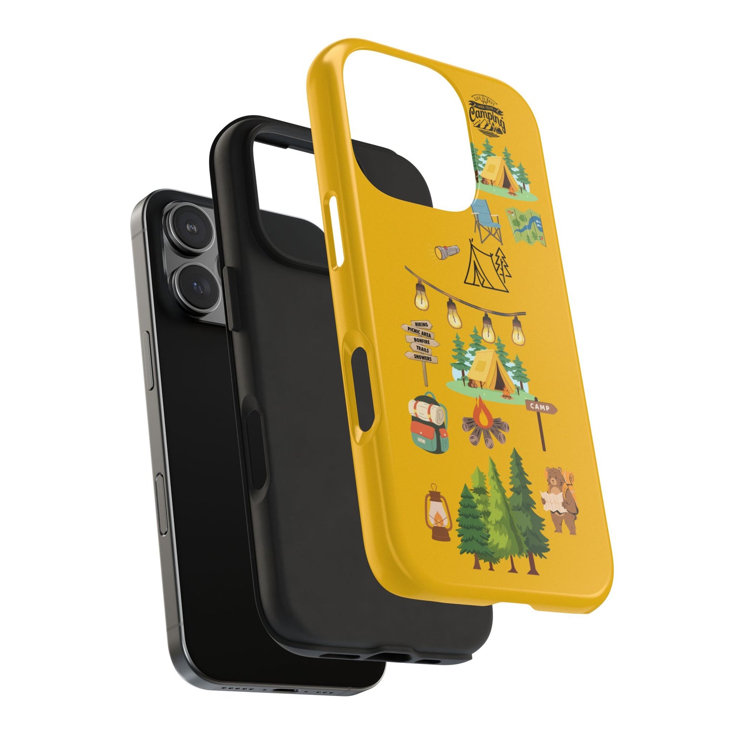 Adventure Vibe Tough Phone Case with Nature Designs