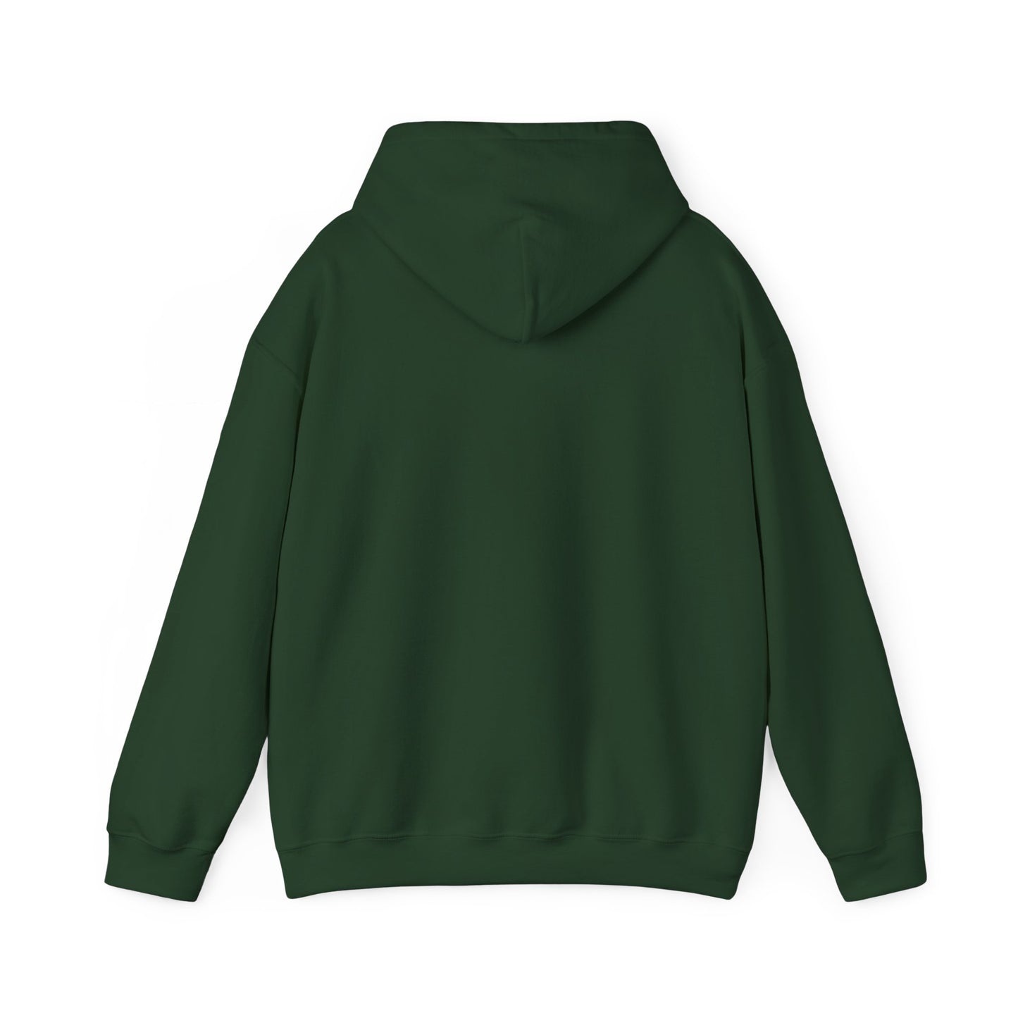 Unisex Heavy Blend™ Hooded Sweatshirt - Minimalist Design with Cross Logo