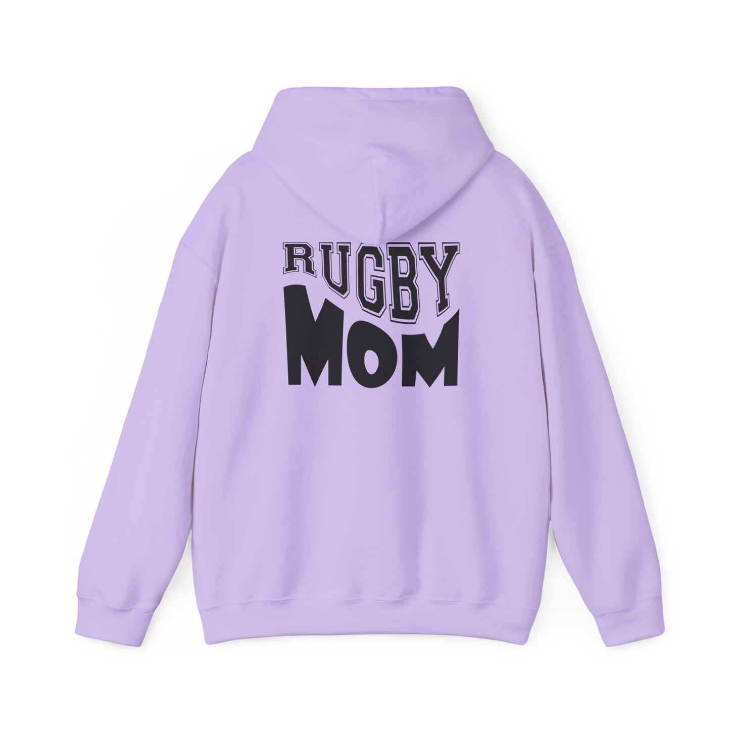 **CUSTOM**** Rugby Mom Unisex Heavy Blend Hooded Sweatshirt - Cozy and Stylish