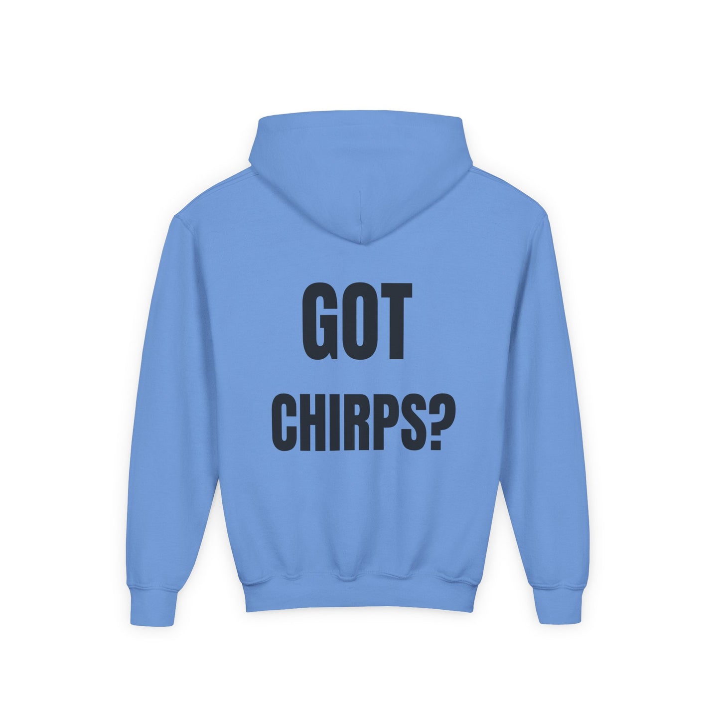 Youth Hockey Hooded Sweatshirt - "Got Chirps?" Fun and Comfy Casual Wear