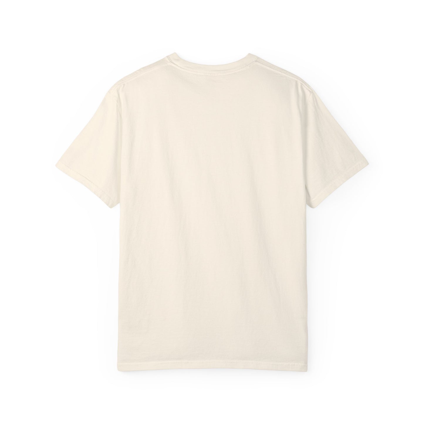 Botanical Print Unisex Garment-Dyed T-Shirt - Casual Floral Graphic Tee