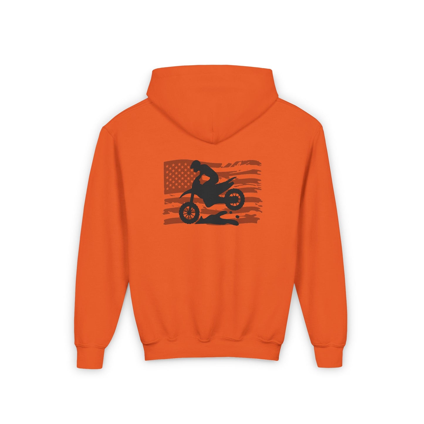 Youth Race Motocross Hoodie - Perfect for Young Riders & Racing Fans
