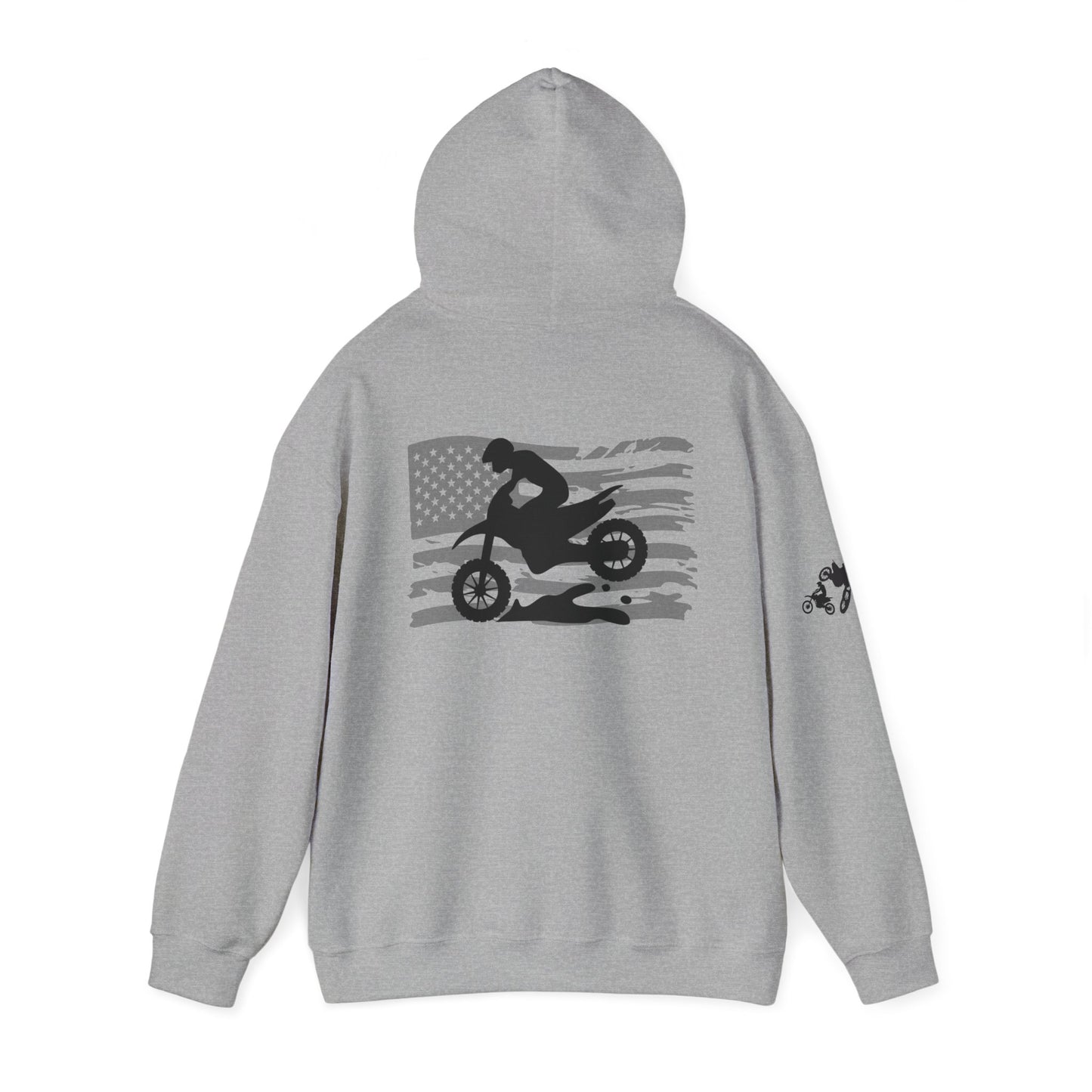 Motocross America Race Hooded Sweatshirt - Unisex Heavy Blend™