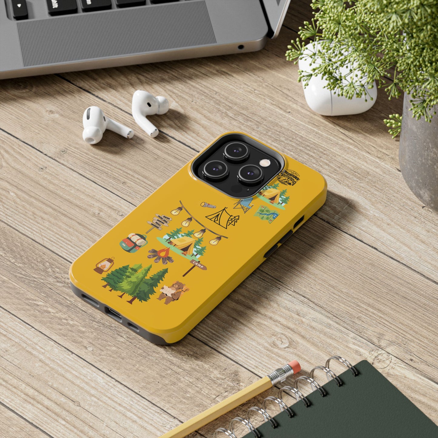 Adventure Vibe Tough Phone Case with Nature Designs