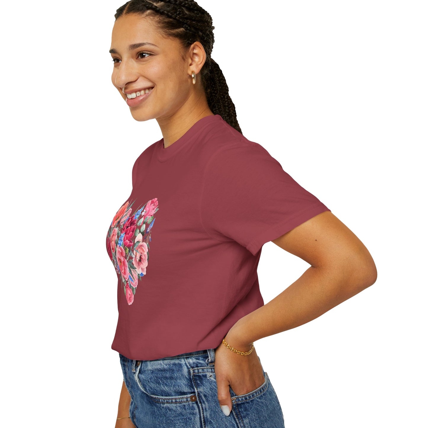 Floral Heart T-Shirt