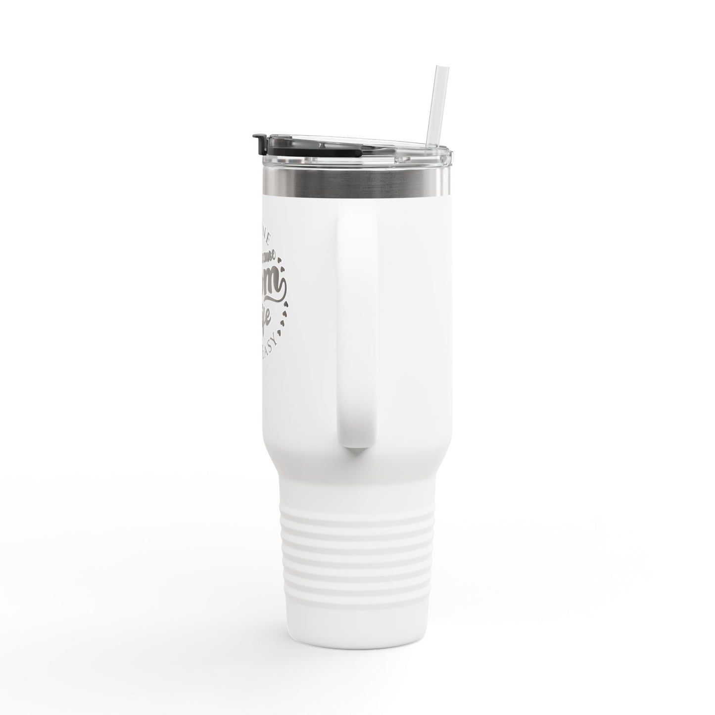 Caffeine Mom Life Insulated Travel Mug - 40oz Coffee Tumbler