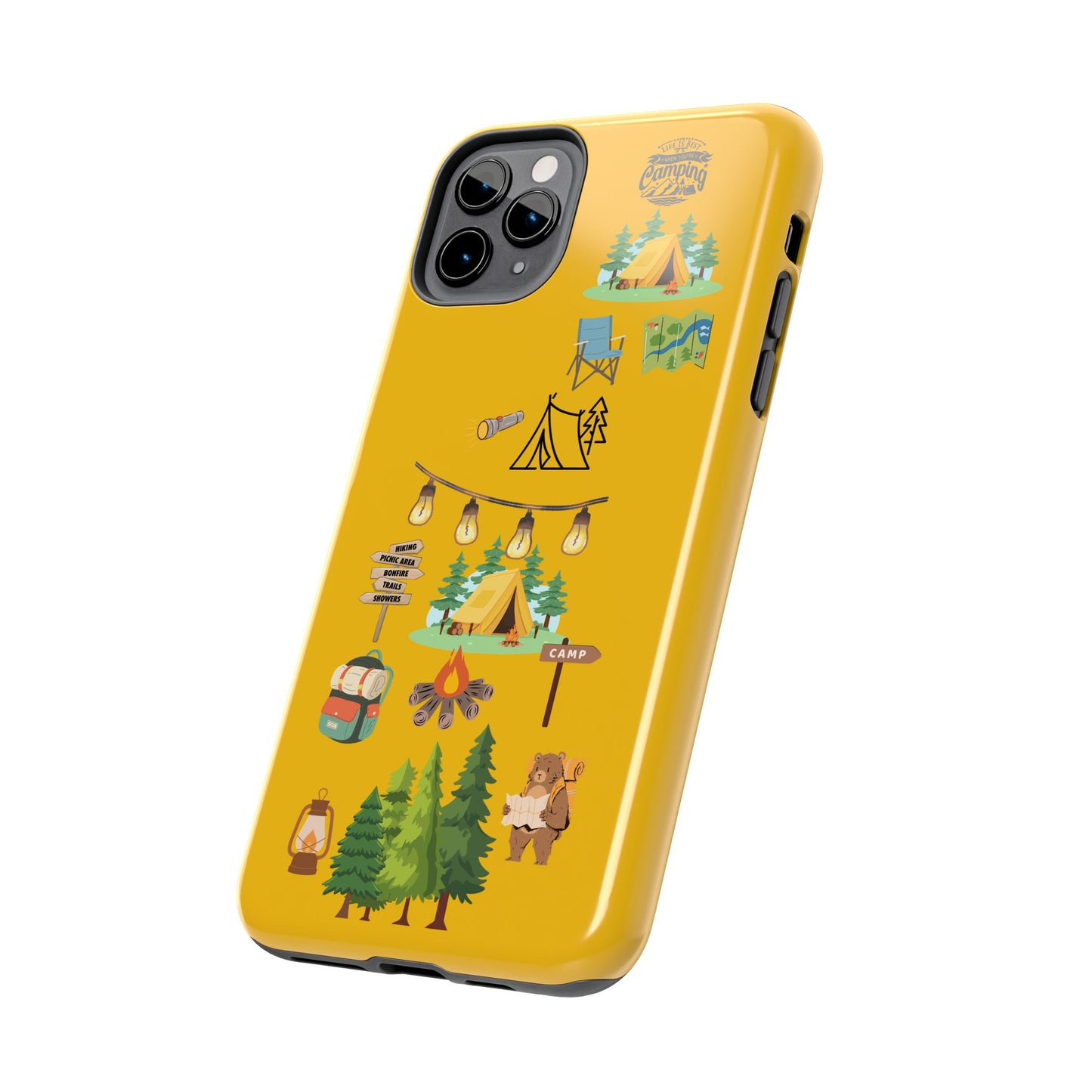Adventure Vibe Tough Phone Case with Nature Designs