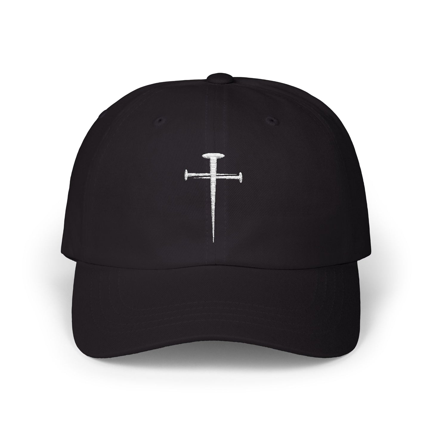 Classic Dad Cap with Cross Design - Casual Streetwear Hat for Everyday Style