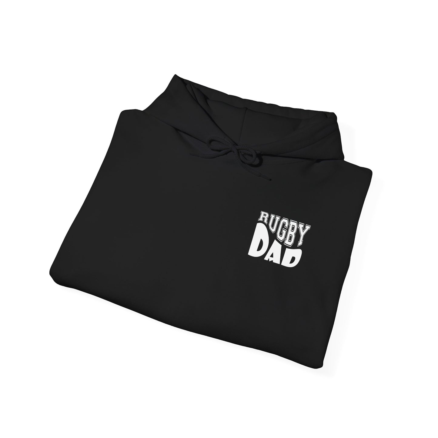 *** CUSTOM *** Rugby America Dad Hoodie - Unisex Heavy Blend Sweatshirt with American Flag Design