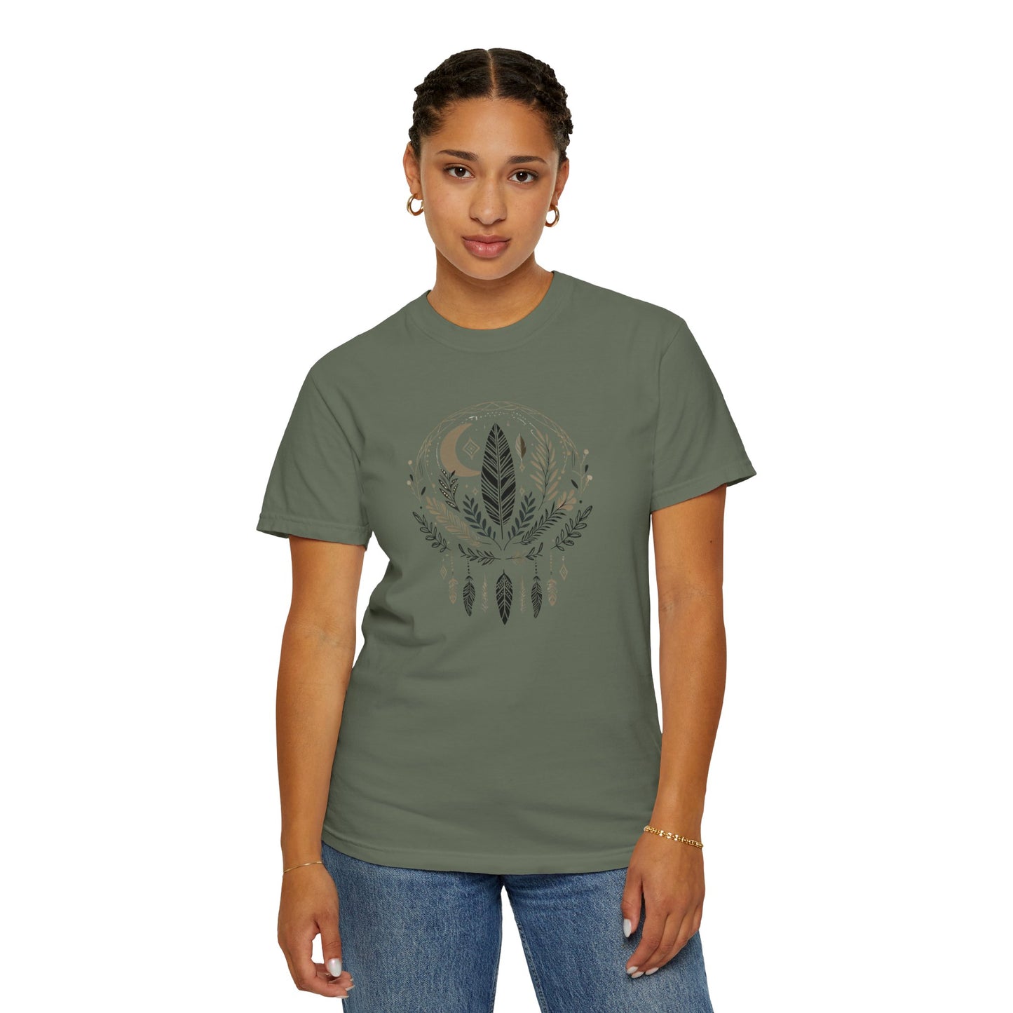 Bohemian Dreamcatcher T-Shirt - Unisex Garment-Dyed Tee