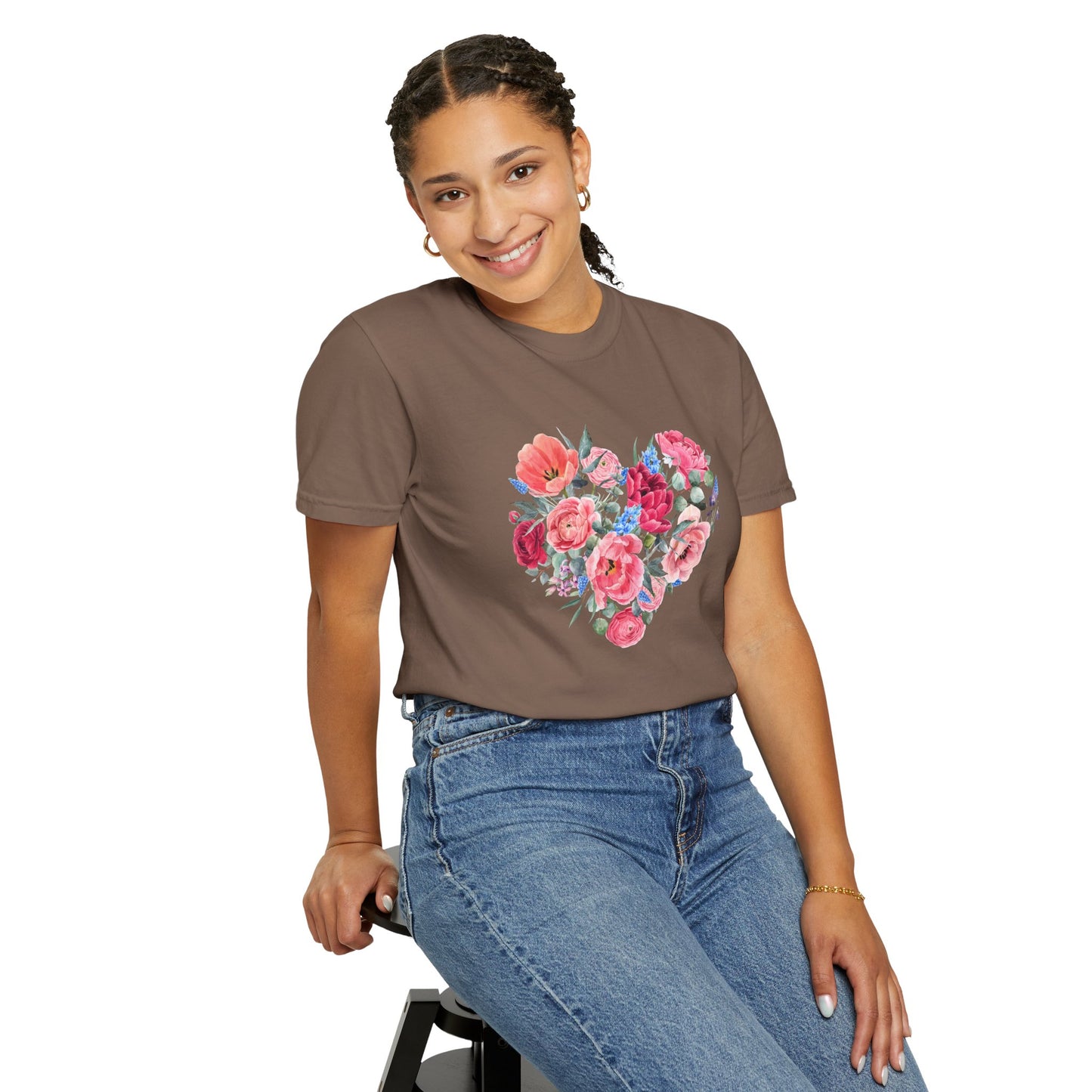 Floral Heart T-Shirt