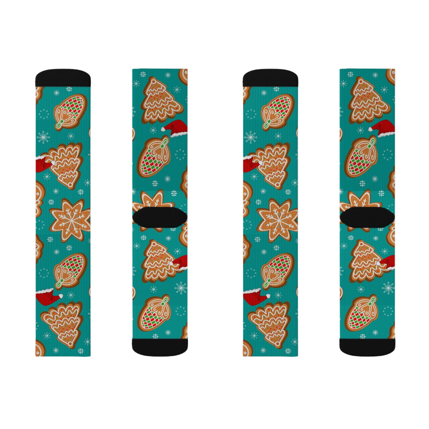 Festive Gingerbread Socks for the Holidays
