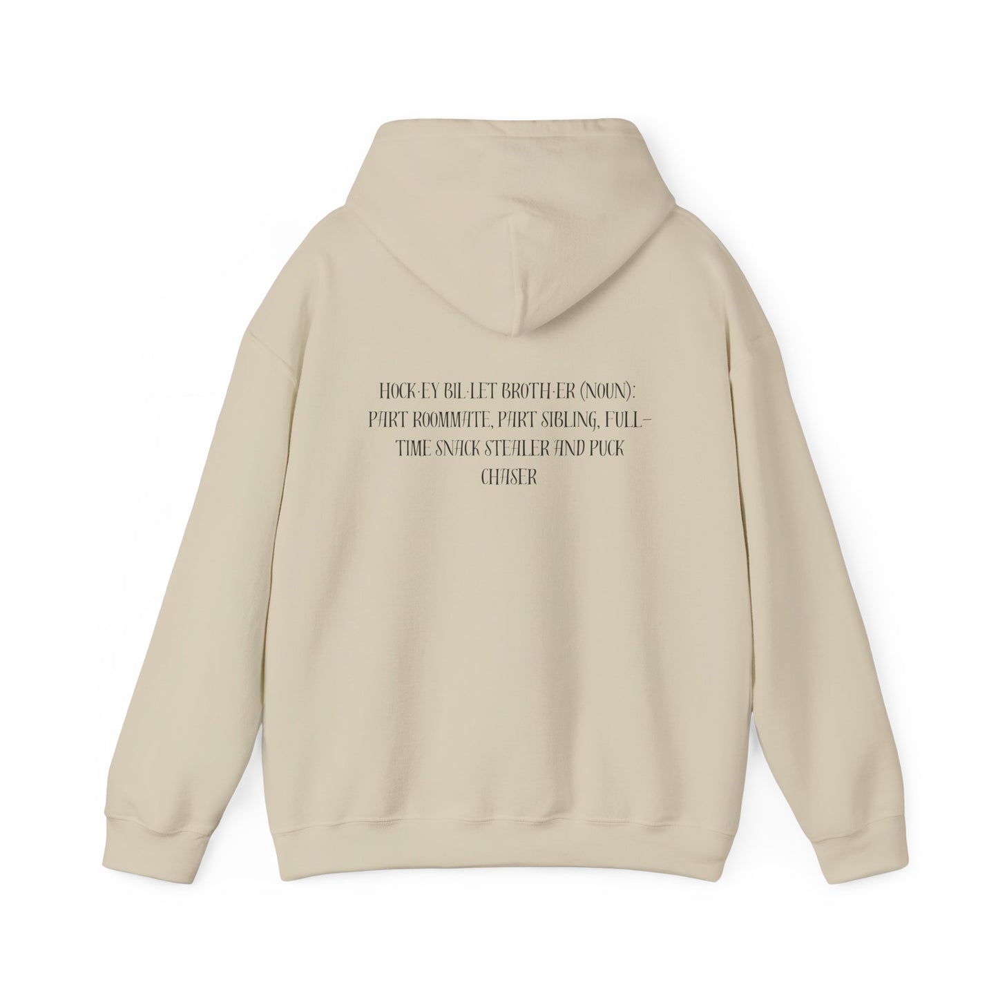 Hoodie - 'BILLET BRO.' with Sibling Definition for Comfort and Style