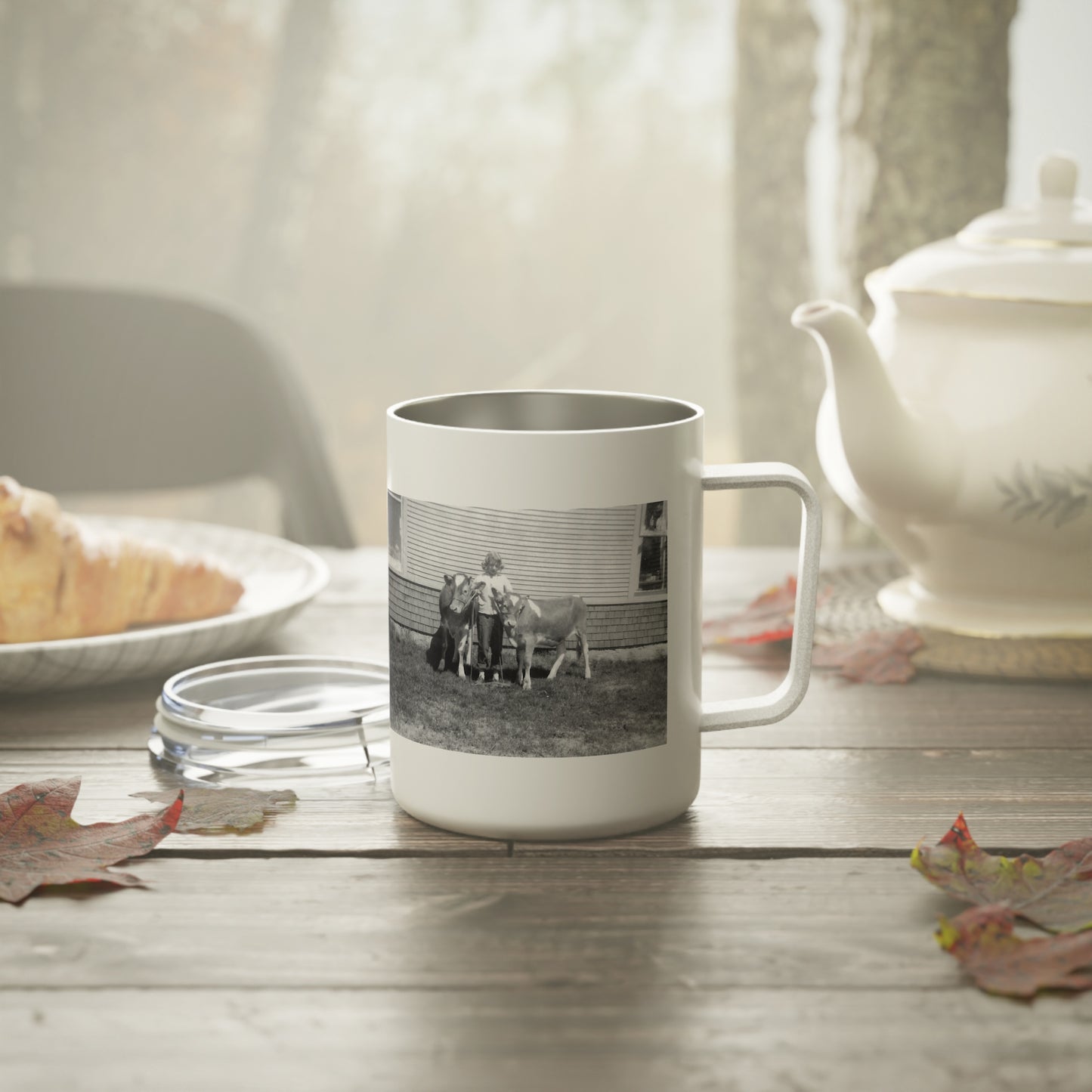***CUSTOM MADE*** Insulated Coffee Mug - 10oz W/ Photos