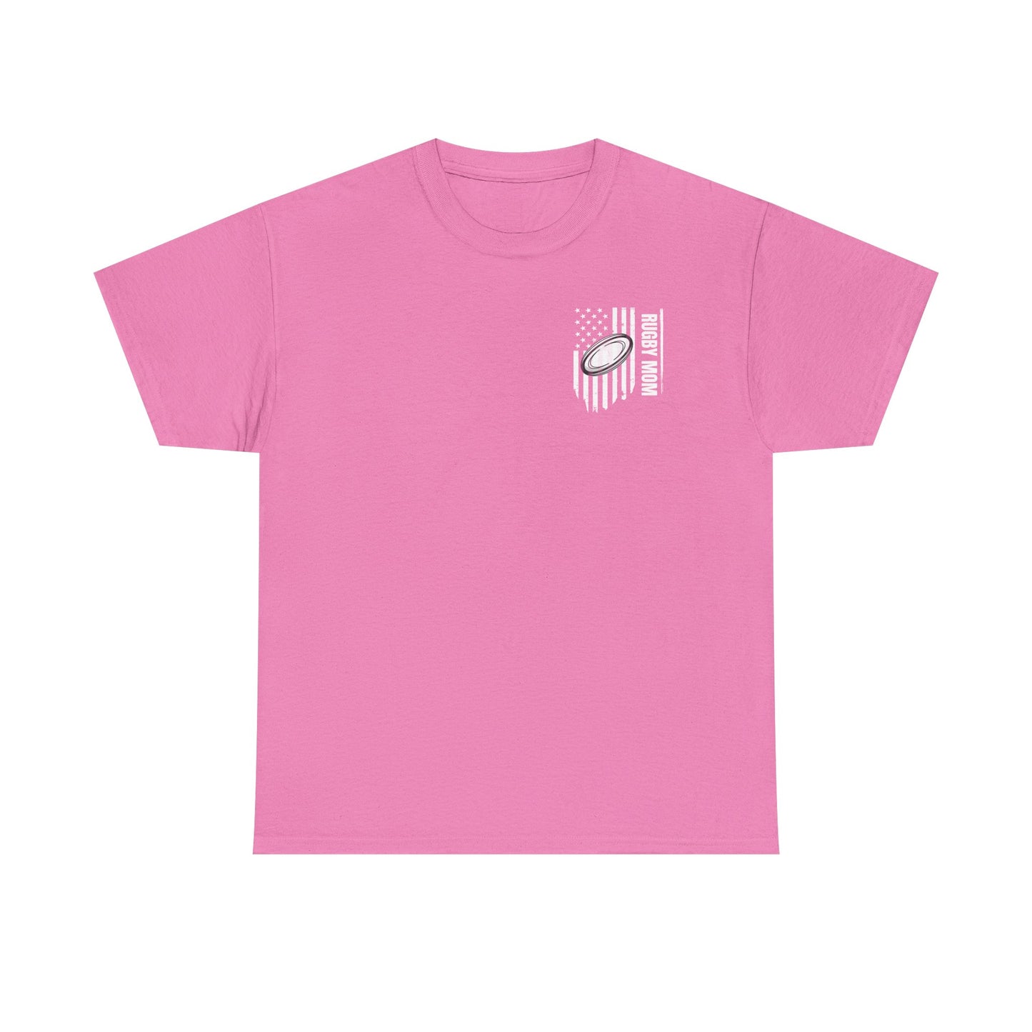 RUGBY mom America - Stylish Football Graphic Tee for Game Day Enthusiasts