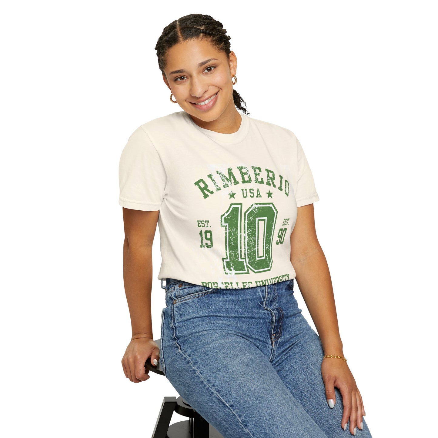 Vintage Varsity T-Shirt - RIMEERIO 10 BORELLEC UNIVERSITY Unisex
