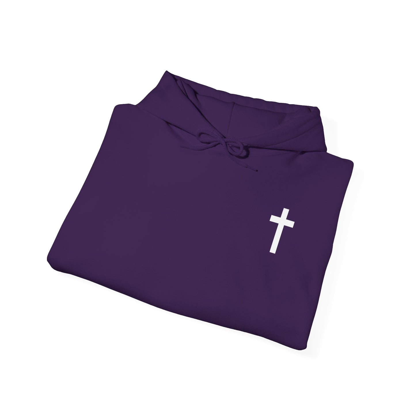 Faith Cross Unisex Heavy Blend™ Hooded Sweatshirt - Comfortable & Stylish for All Occasions