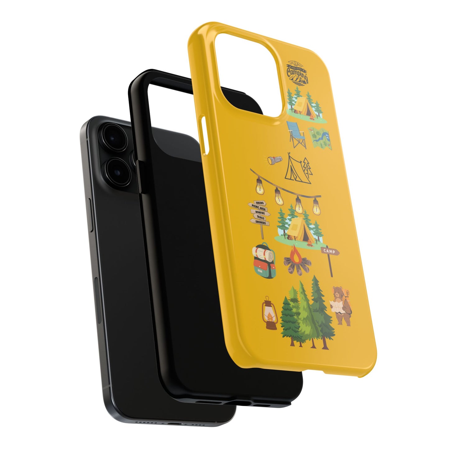 Adventure Vibe Tough Phone Case with Nature Designs