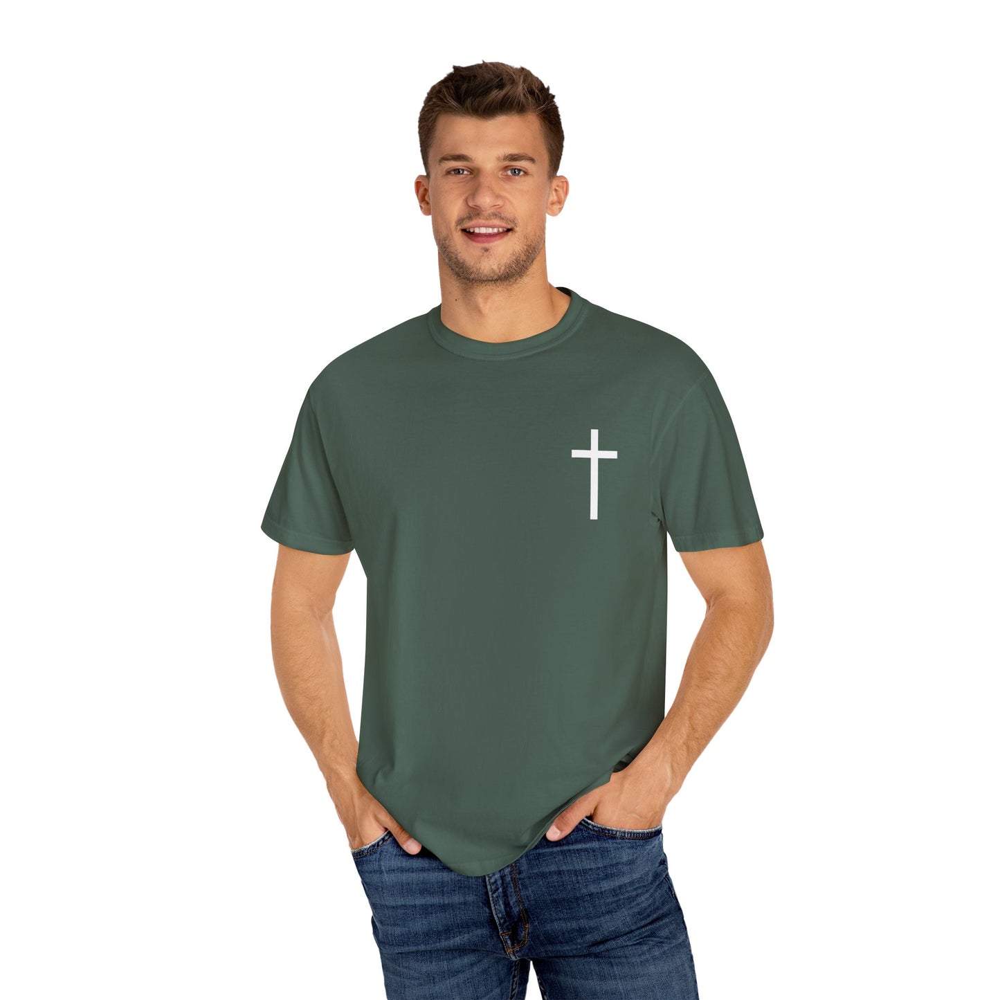 Trust in the Lord Design Unisex Garment-Dyed T-shirt