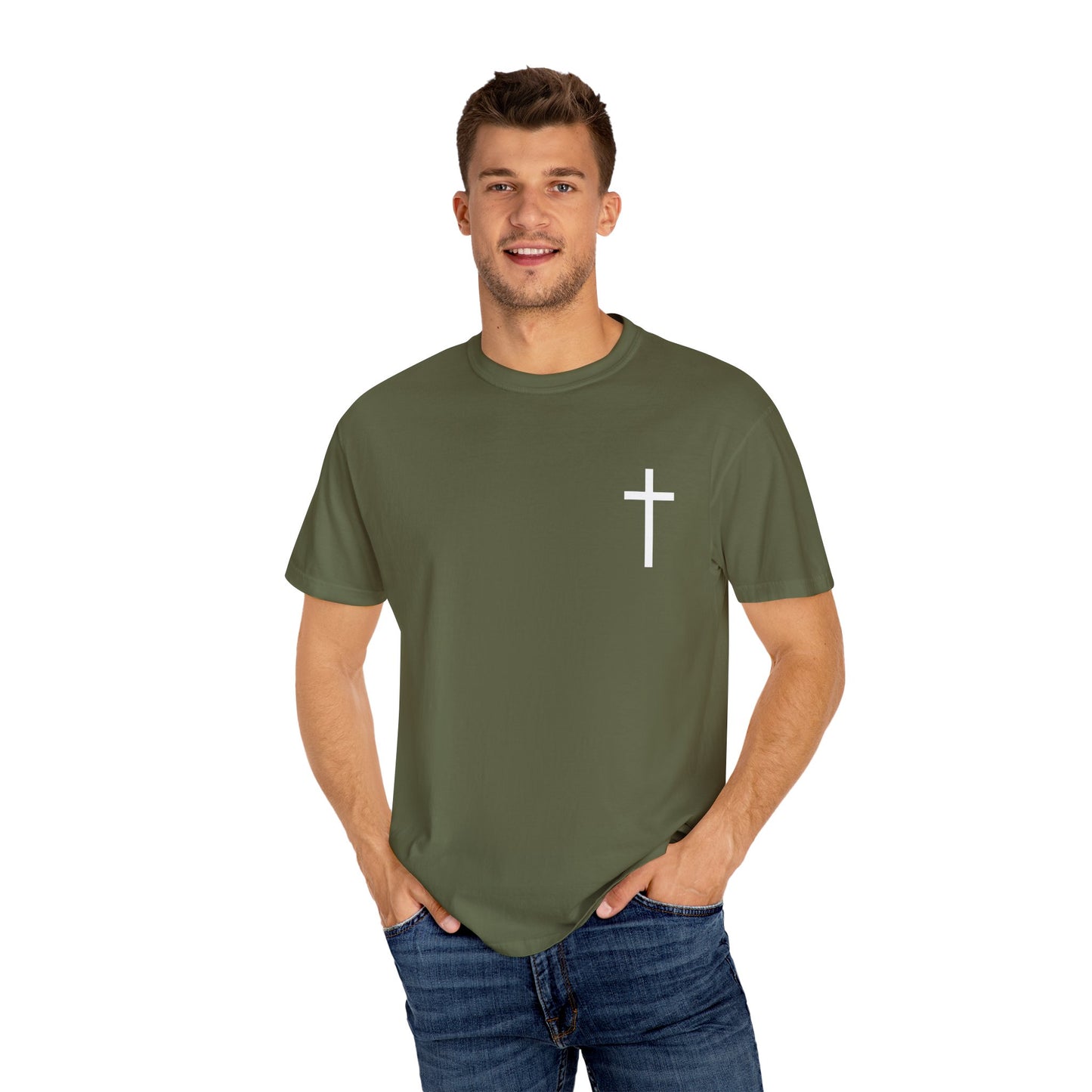 Trust in the Lord Design Unisex Garment-Dyed T-shirt