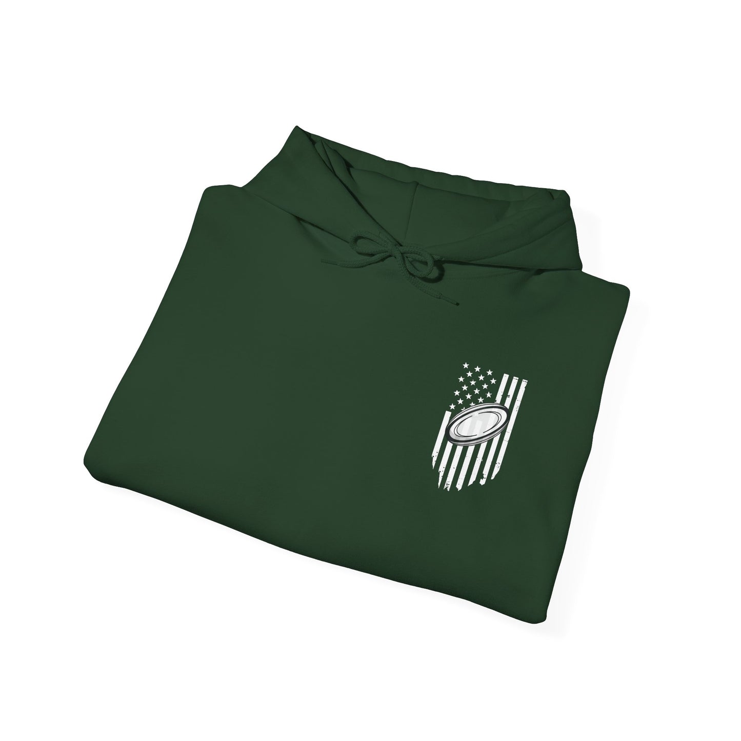 Rugby Mom Hoodie – Unisex Heavy Blend™ Sweatshirt with American Flag Design