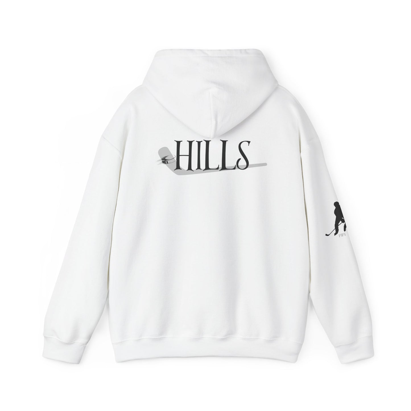 * Custom * Hockey Papa Hooded Sweatshirt - Unisex Heavy Blend