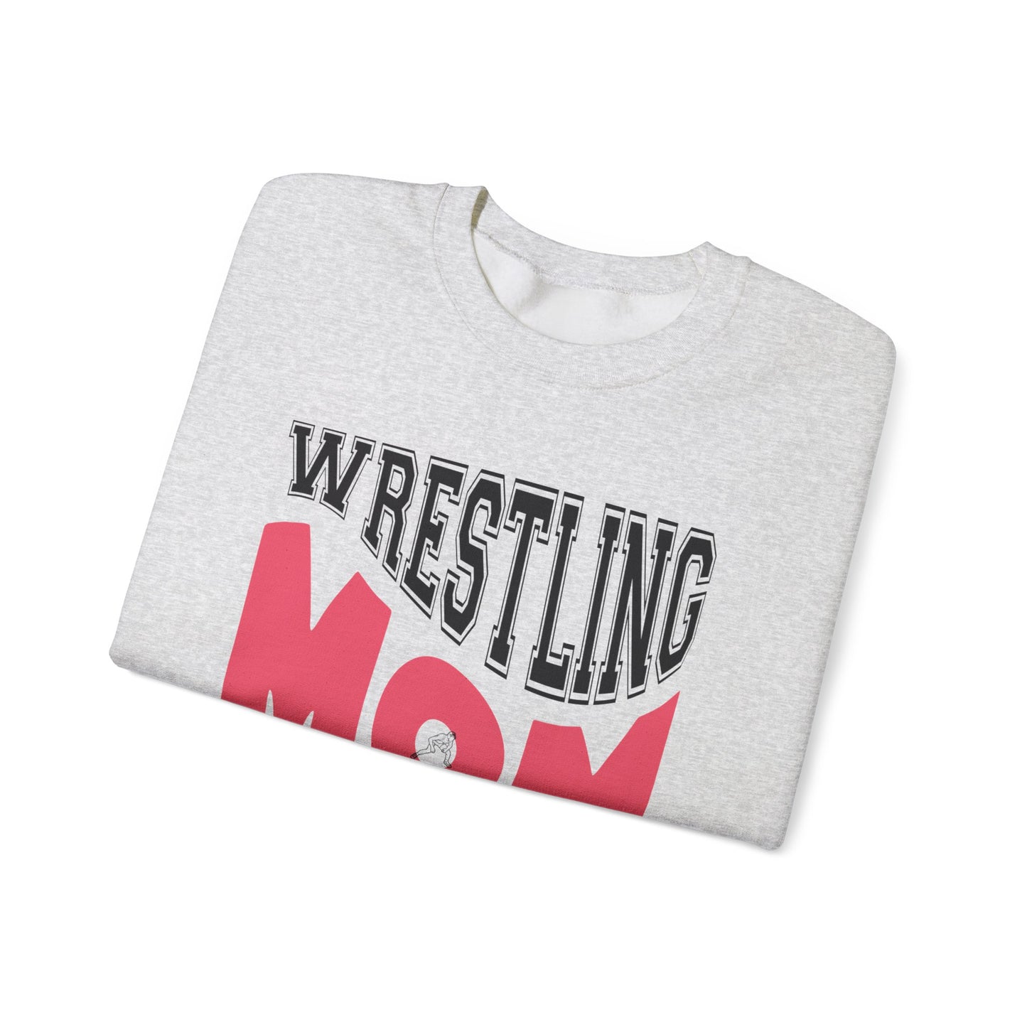 Wrestling Mom Sweatshirt - Unisex Heavy Blend Crewneck - Perfect Gift for Moms