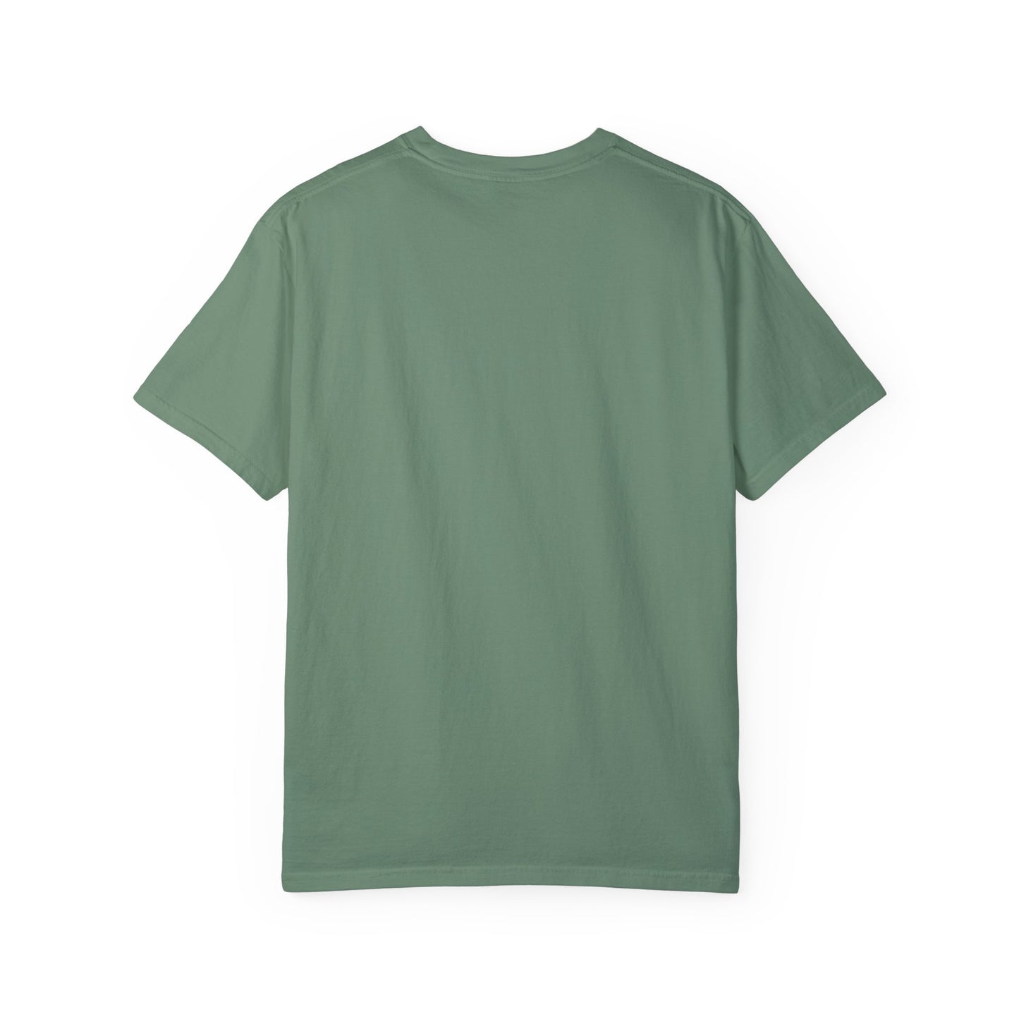 Botanical Print Unisex Garment-Dyed T-Shirt - Casual Floral Graphic Tee