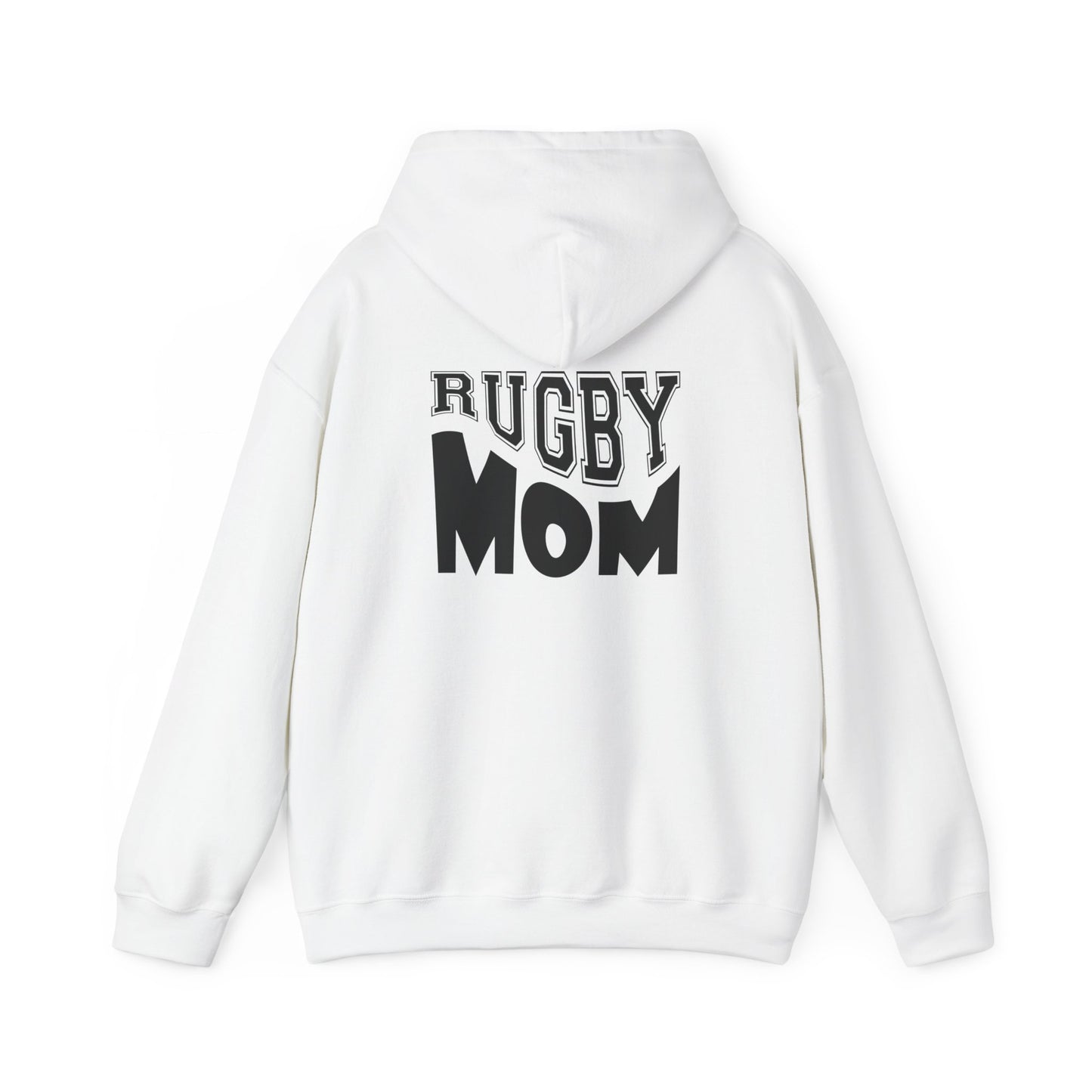 Rugby Mom Hoodie - Unisex Heavy Blend™ - Perfect Gift for Sports Moms