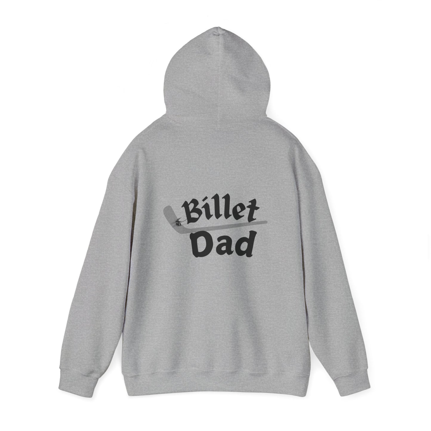 Billet Dad Unisex Heavy Blend Hoodie – Perfect Gift for Aviation Enthusiasts