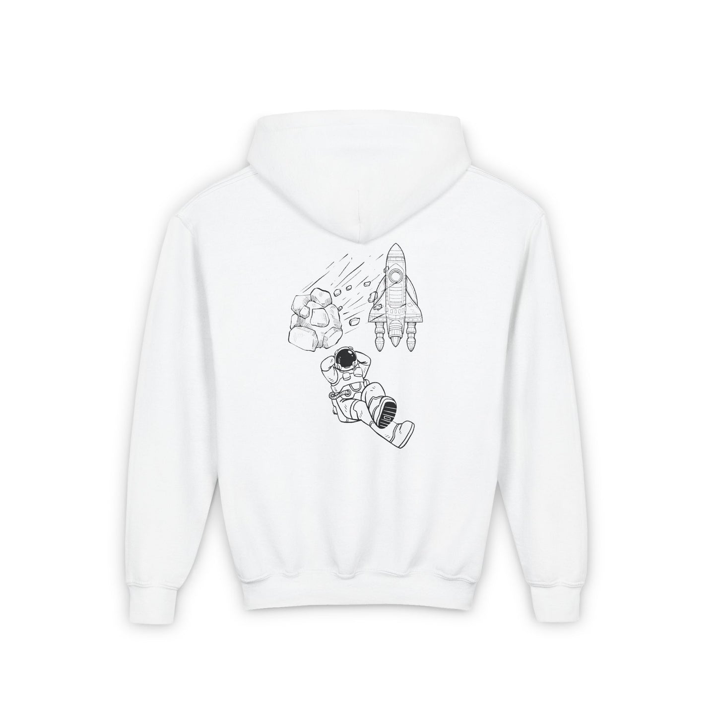 Youth Explore Space Hoodie - Adventure & Imagination Inspired