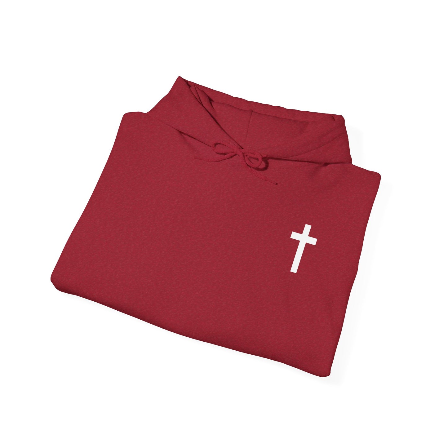 Faith Cross Unisex Heavy Blend™ Hooded Sweatshirt - Comfortable & Stylish for All Occasions