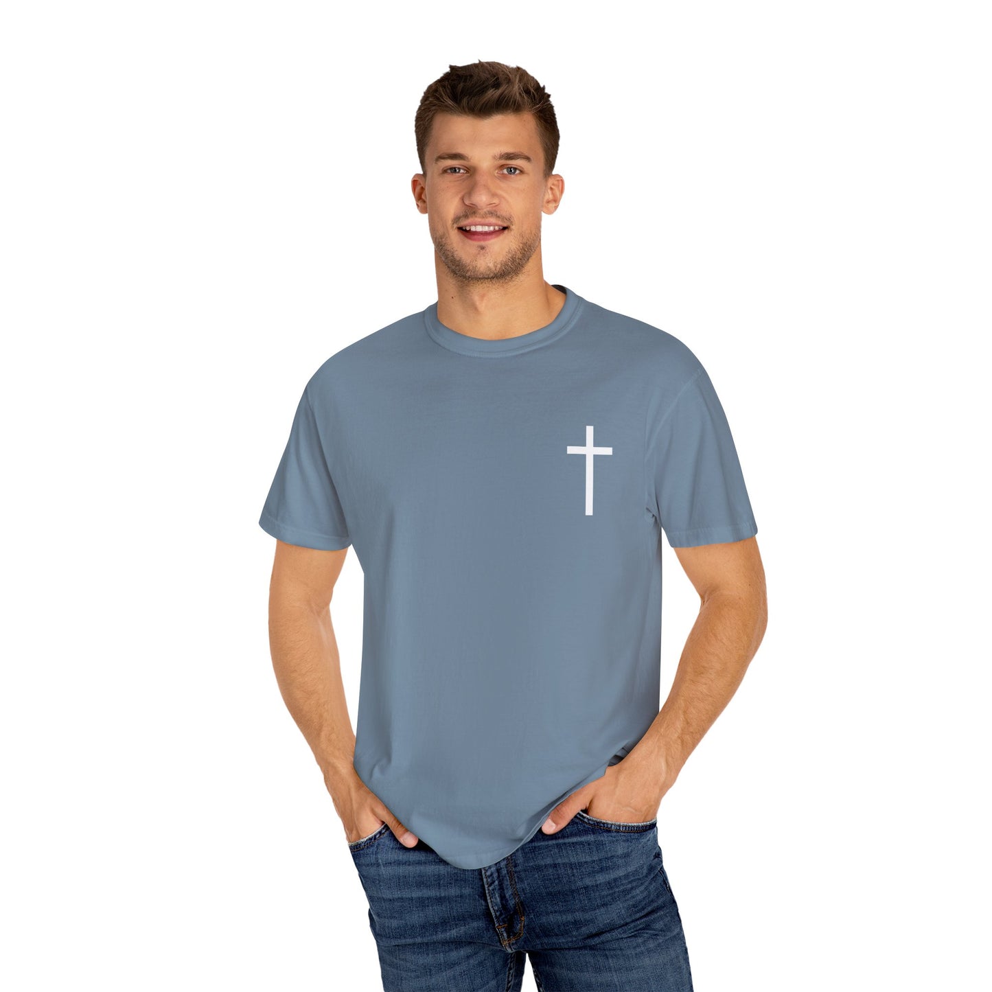 Trust in the Lord Design Unisex Garment-Dyed T-shirt