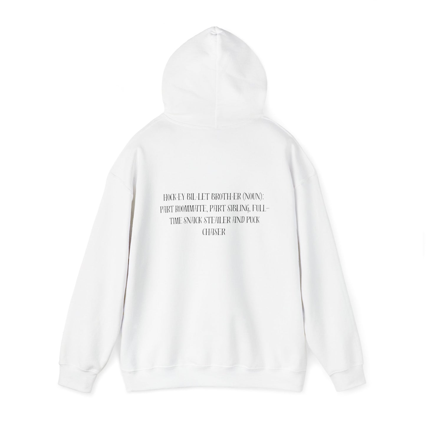 Hoodie - 'BILLET BRO.' with Sibling Definition for Comfort and Style