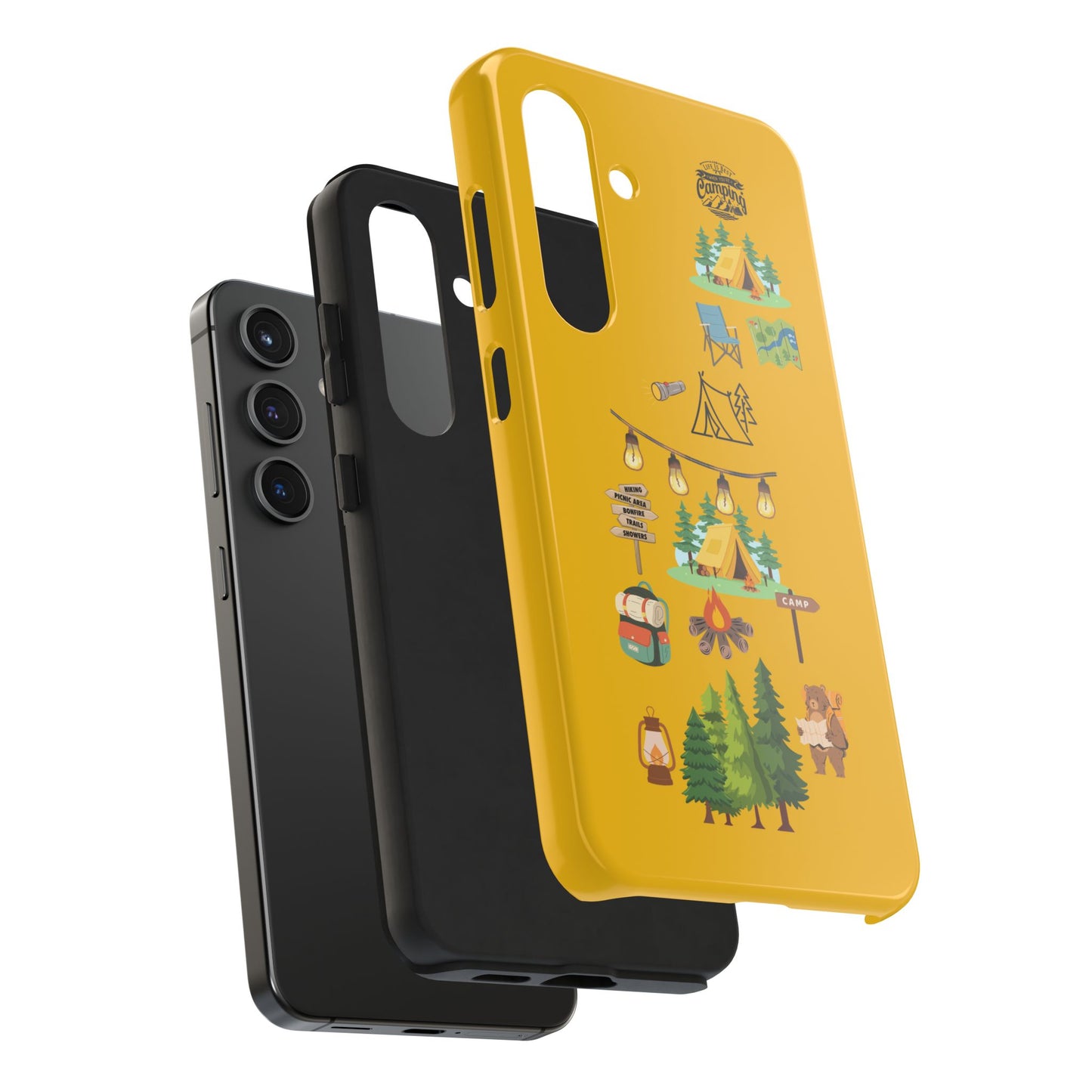 Adventure Vibe Tough Phone Case with Nature Designs