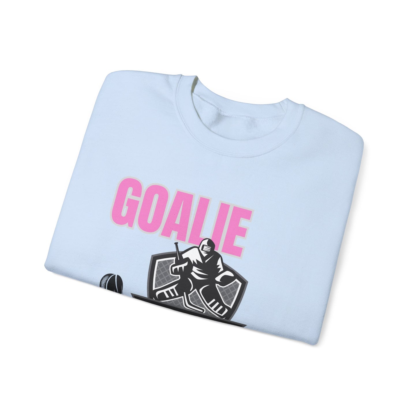 Goalie Mom Crewneck Sweatshirt | Cozy Hockey Apparel