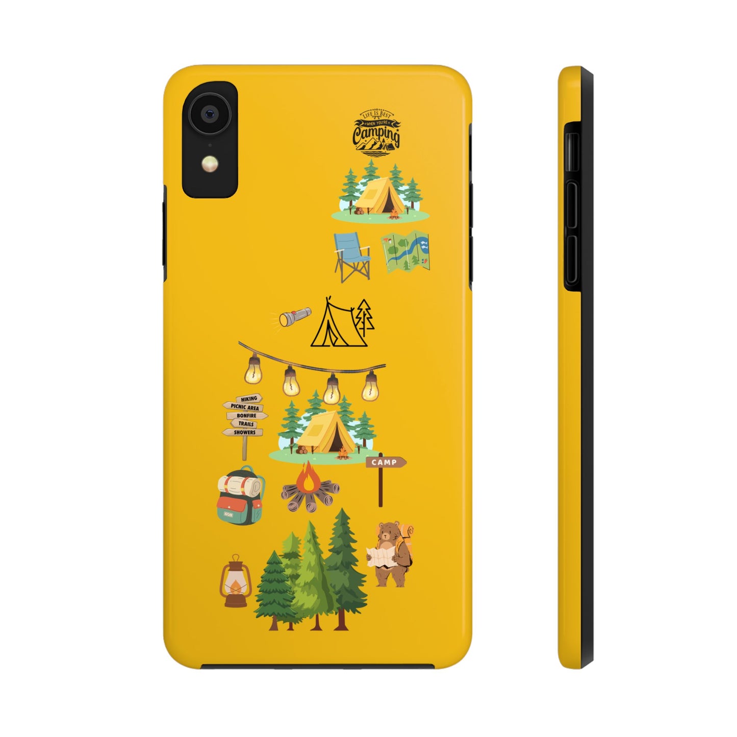 Adventure Vibe Tough Phone Case with Nature Designs