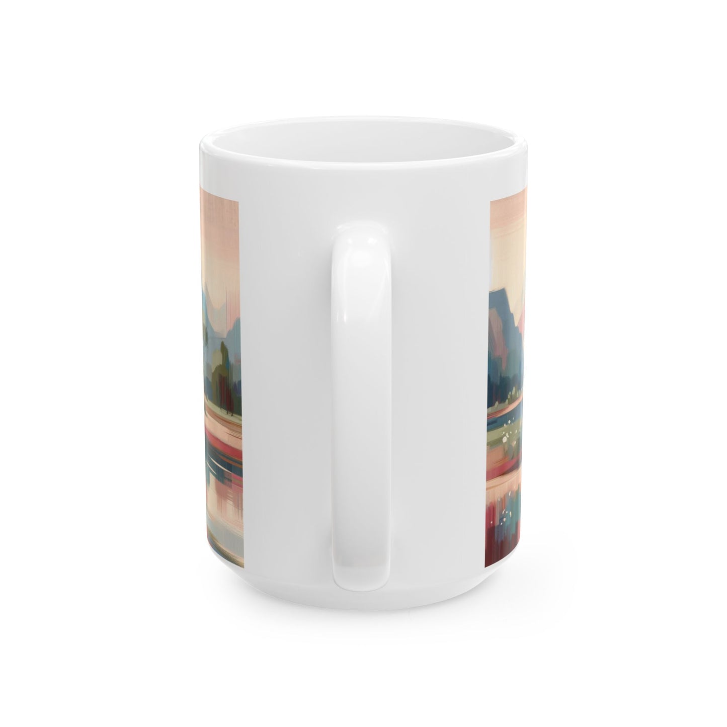 Serene Landscape Ceramic Mug - Perfect for Nature Lovers