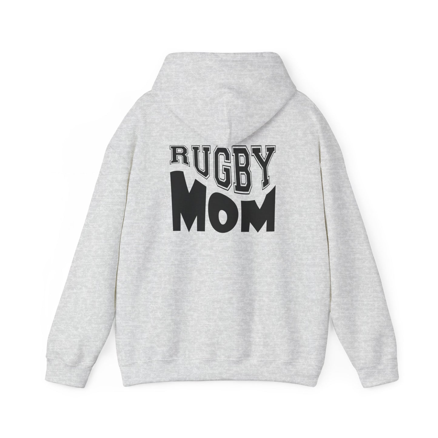 **CUSTOM**** Rugby Mom Unisex Heavy Blend Hooded Sweatshirt - Cozy and Stylish