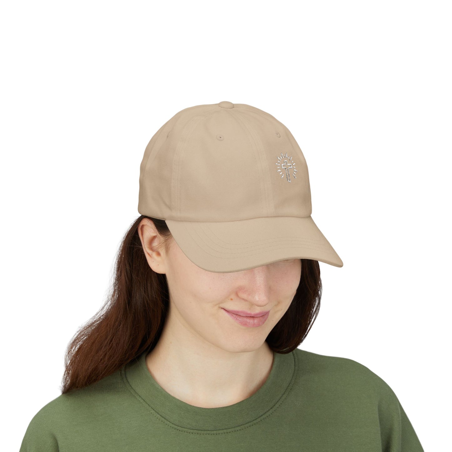 Inspirational Classic Cap with Cross Design