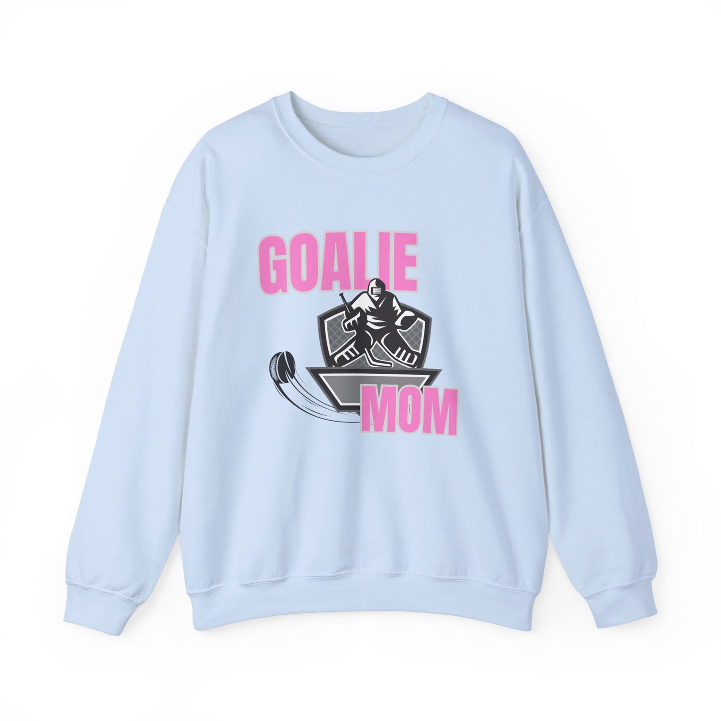 Goalie Mom Crewneck Sweatshirt | Cozy Hockey Apparel