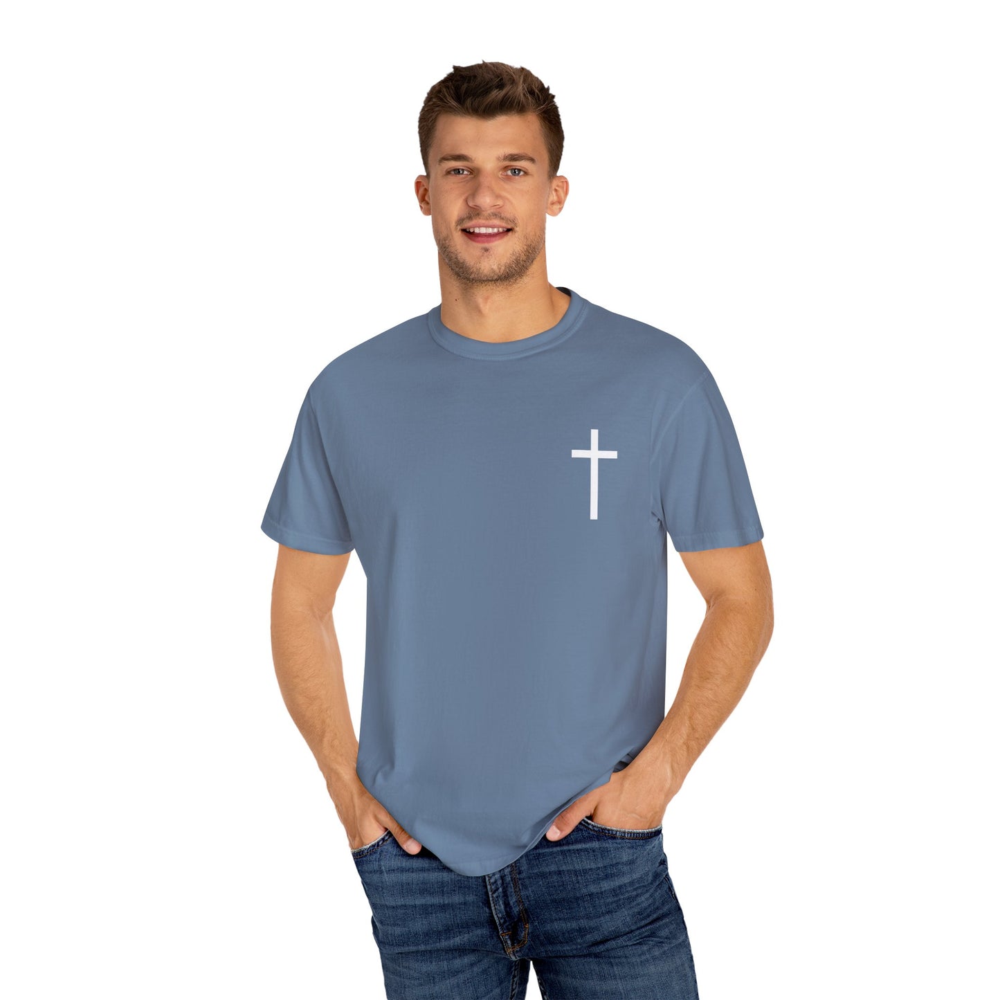 Trust in the Lord Design Unisex Garment-Dyed T-shirt