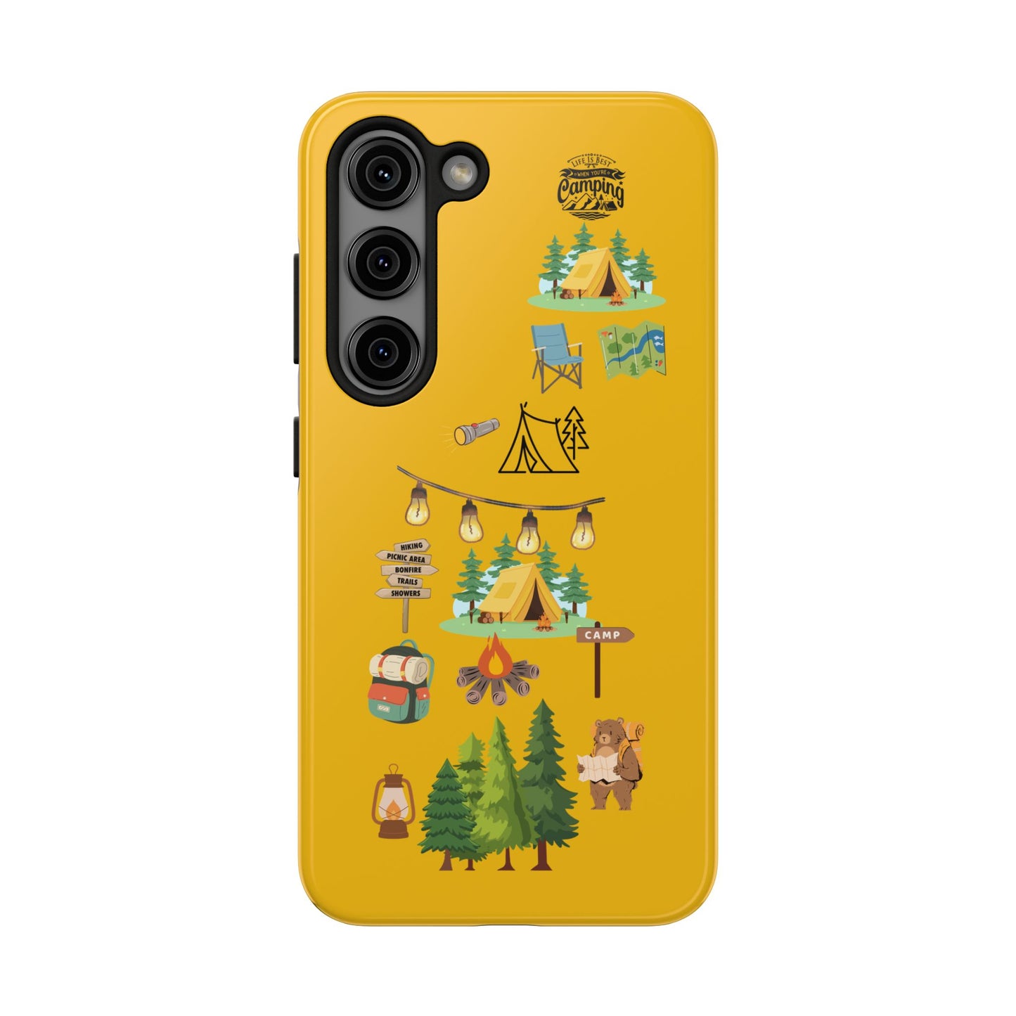 Adventure Vibe Tough Phone Case with Nature Designs