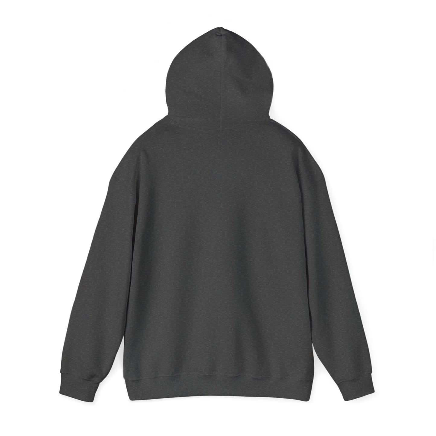 Unisex Heavy Blend™ Hooded Sweatshirt - Minimalist Design with Cross Logo