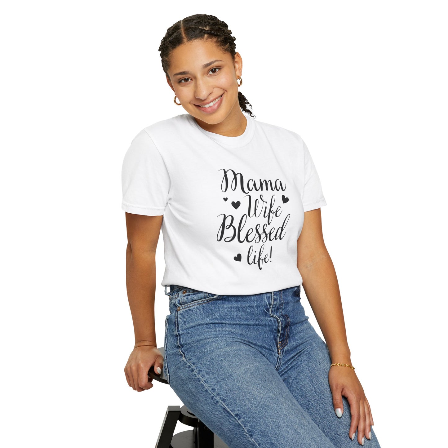 Mama Wife Blessed Life T-Shirt
