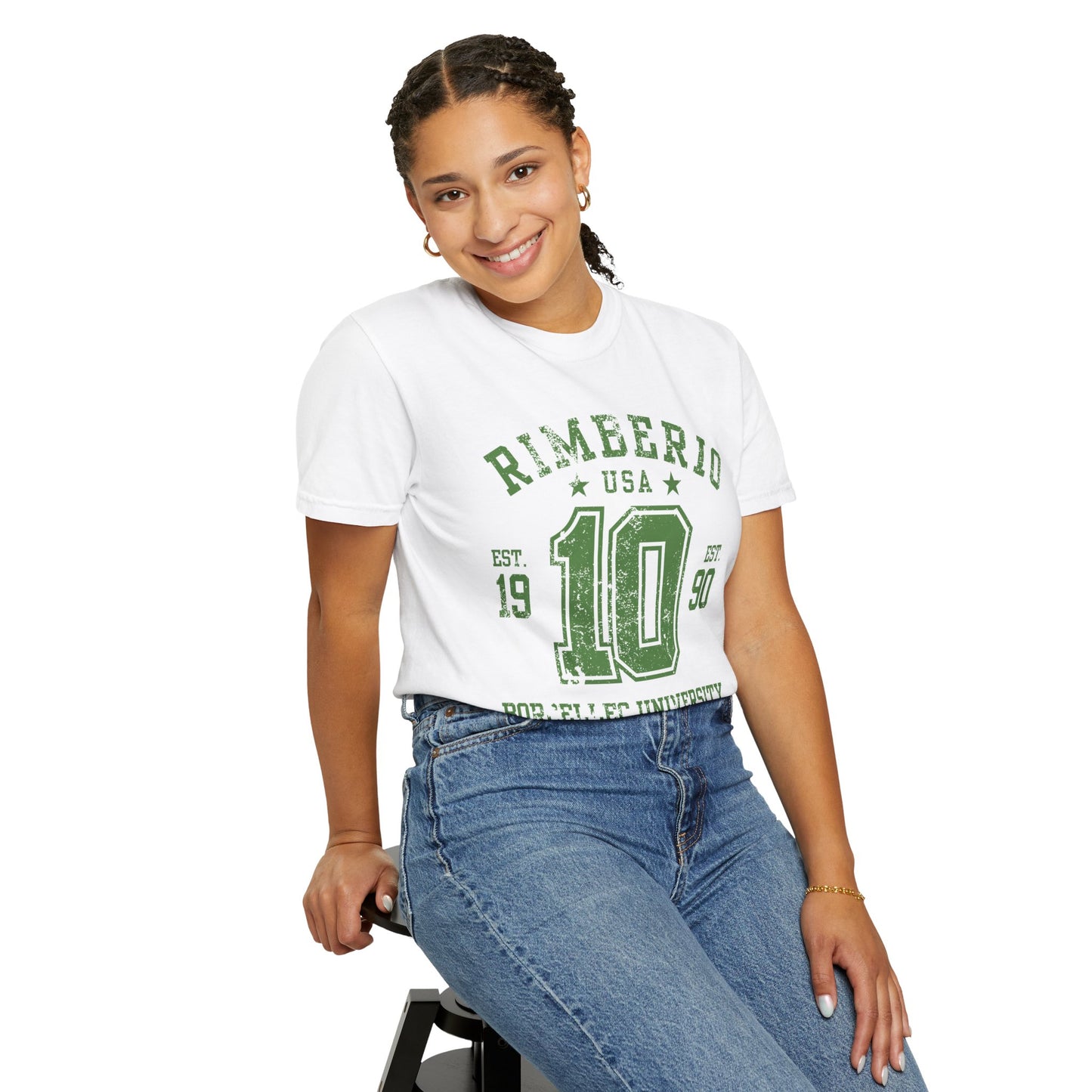 Vintage Varsity T-Shirt - RIMEERIO 10 BORELLEC UNIVERSITY Unisex